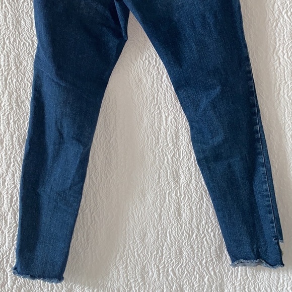 Isabel Maternity By Ingrid & Isabel Distressed Skinny Raw Hem Jeans - Picture 7 of 13